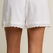Lace Trim Shorts