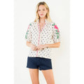Junie B Polka Dot Blouse