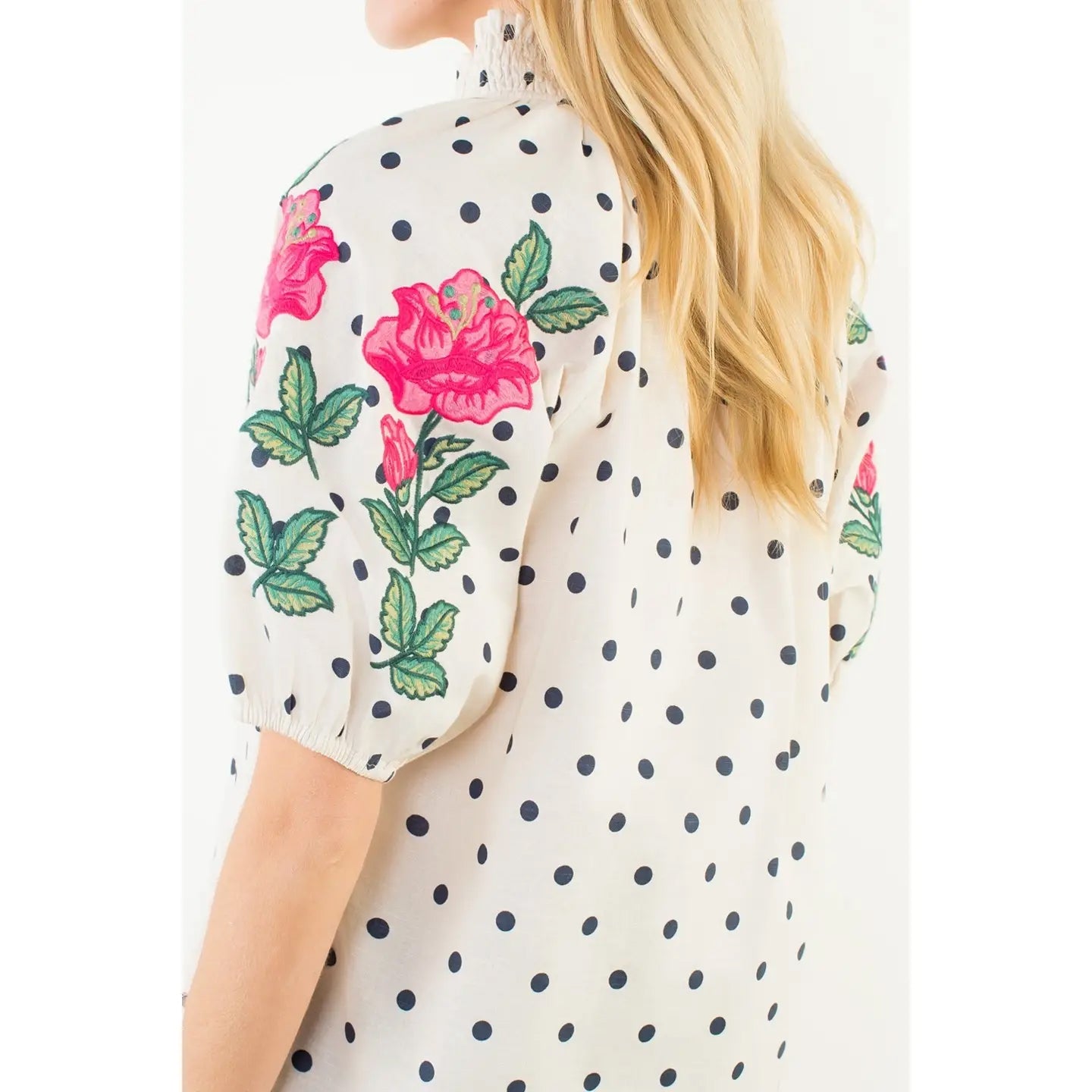 Junie B Polka Dot Blouse
