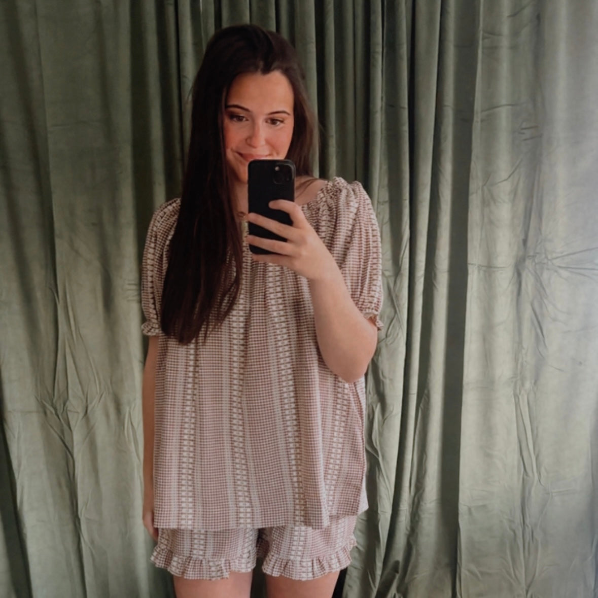 Baby Doll Ruffle Top