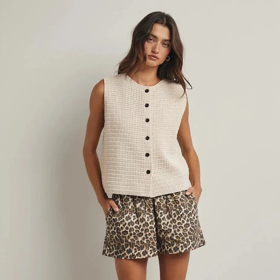 Leopard Shorts