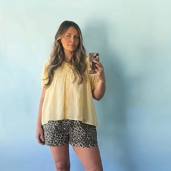Leopard Shorts