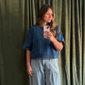 Signature Denim Top