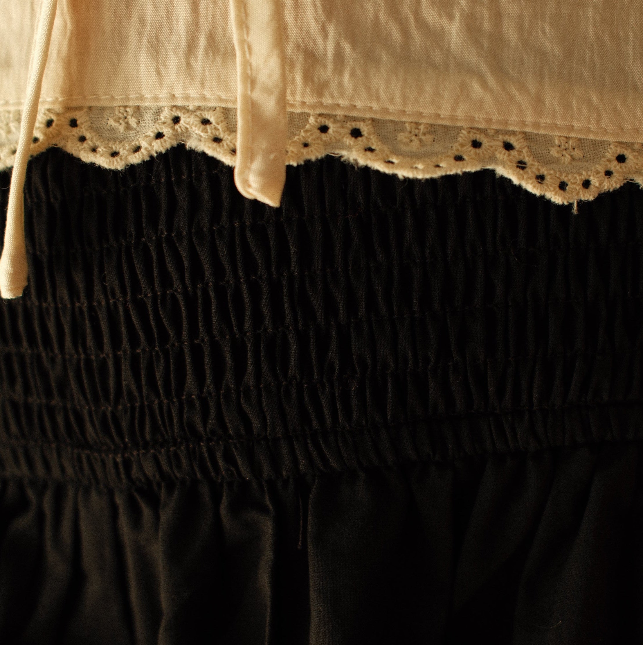 Black Butterfly Pants