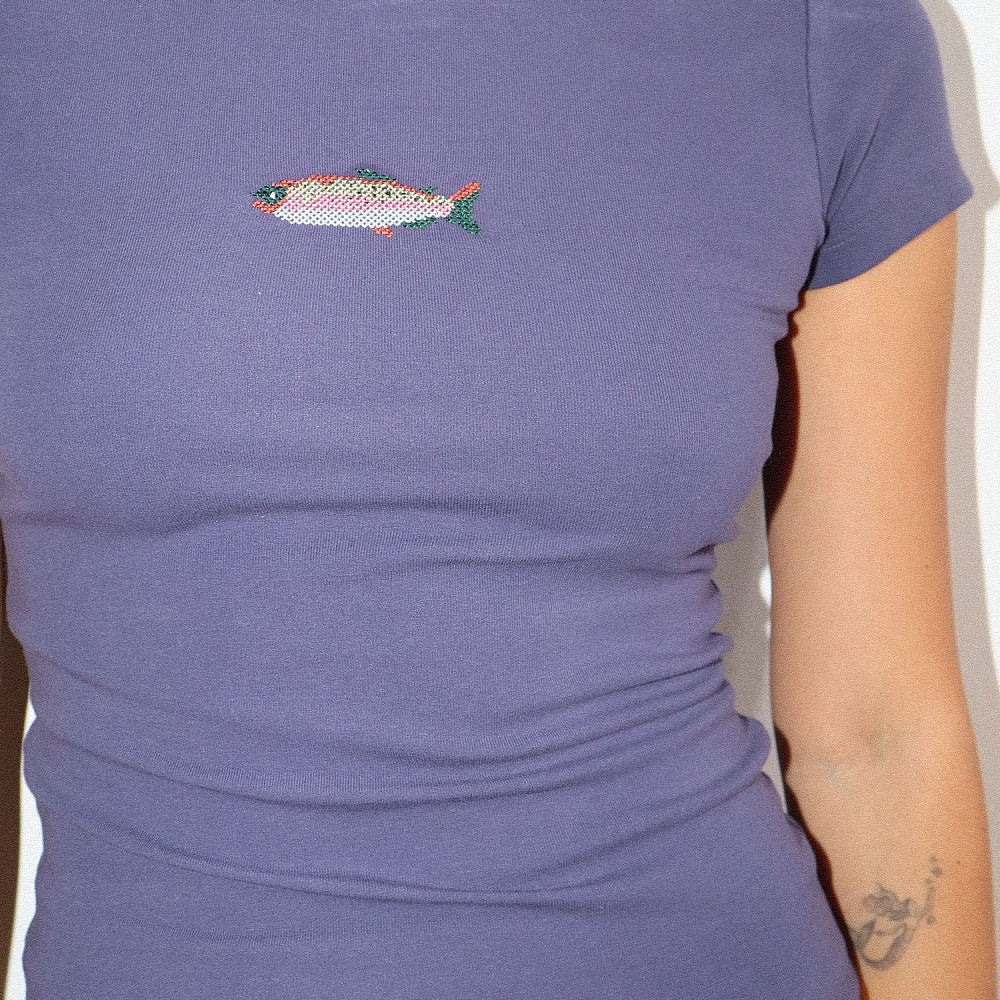 Reel Simple Tee-Navy