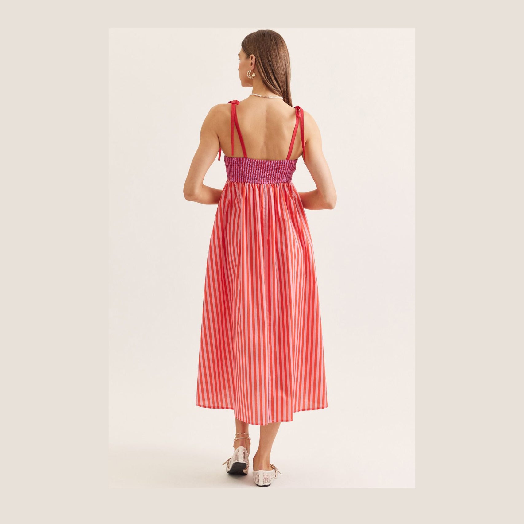 Red Pink Dress