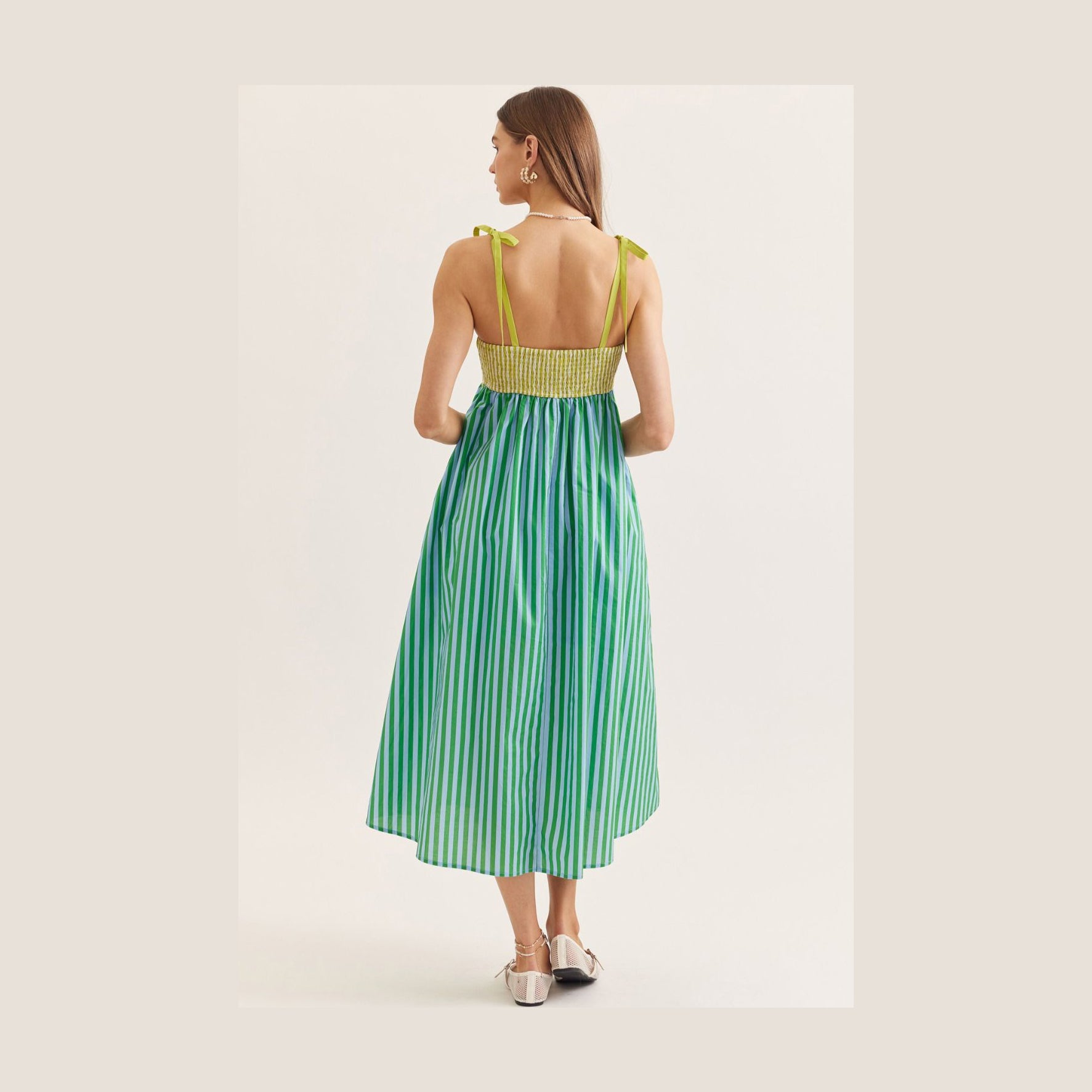Kiwi Green Dress