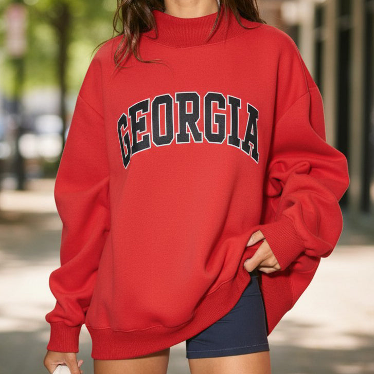 Georgia Mockneck Sweatshirt