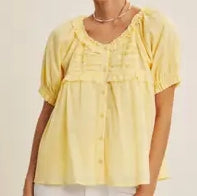 Ruffle Airy Blouse