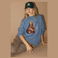 Finn Fishing Bear Sweater