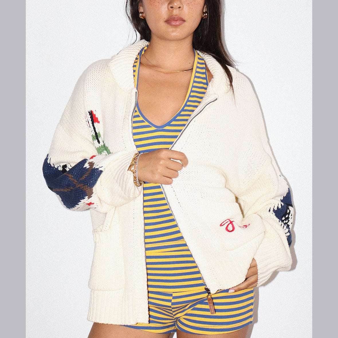 Fairway Zip Sweater