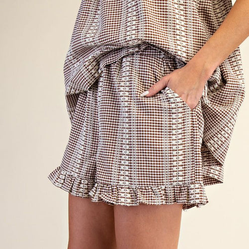 Baby Doll Ruffle Shorts