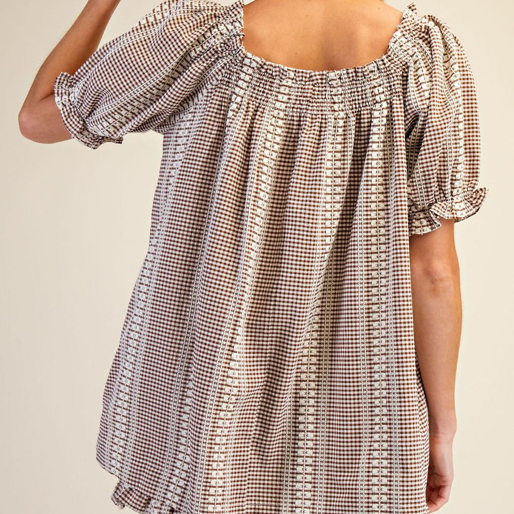 Baby Doll Ruffle Top